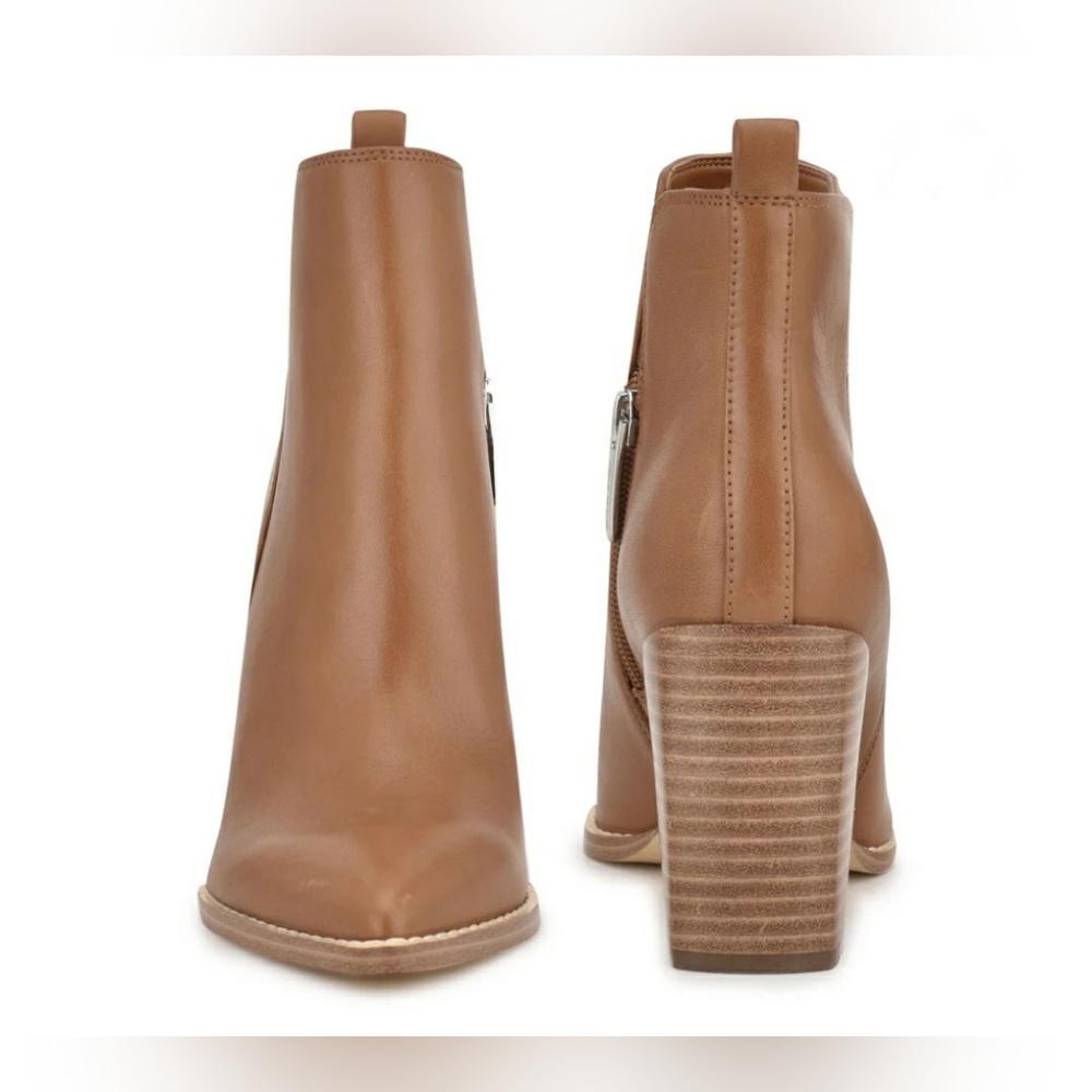 Nine West Birds Leather Bootie NIB